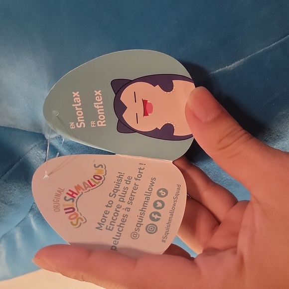 Snorlax 20" Pokemon Squishmallow NWT - Picture 7 of 8